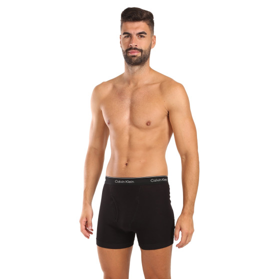 3PACK Boxers homme Calvin Klein noir (NB4003A-001)