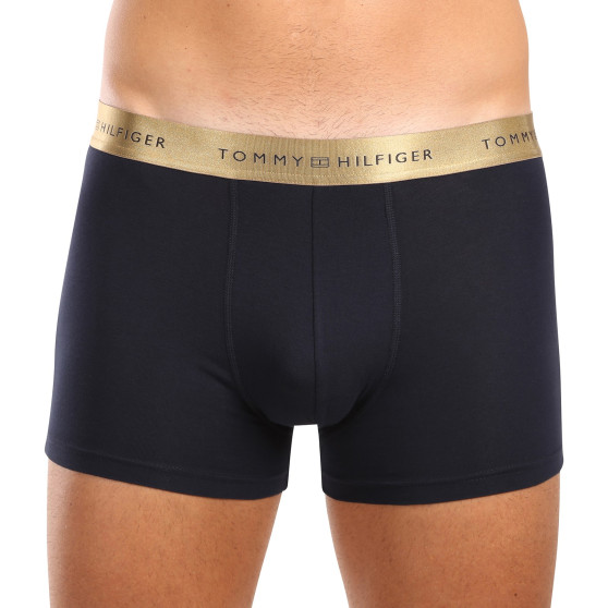 3PACK Boxers homme Tommy Hilfiger bleu foncé (UM0UM03411 0TU)