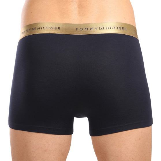 3PACK Boxers homme Tommy Hilfiger bleu foncé (UM0UM03411 0TU)