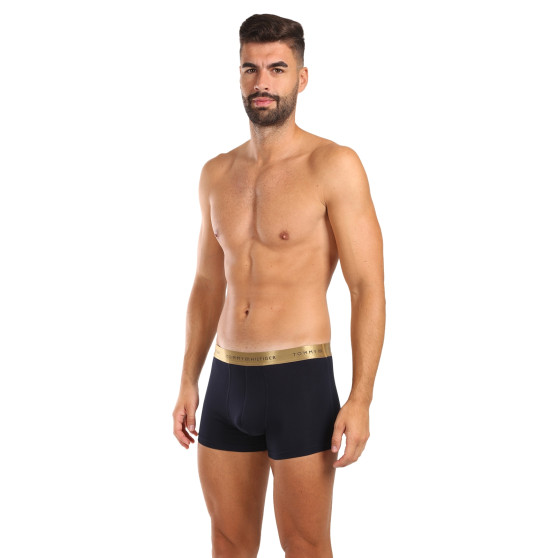 3PACK Boxers homme Tommy Hilfiger bleu foncé (UM0UM03411 0TU)