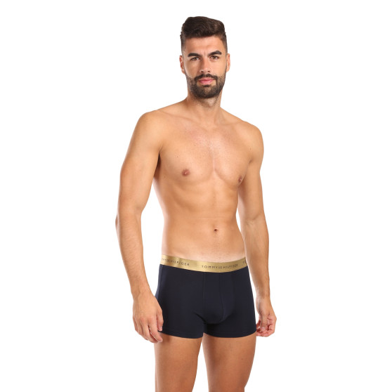 3PACK Boxers homme Tommy Hilfiger bleu foncé (UM0UM03411 0TU)