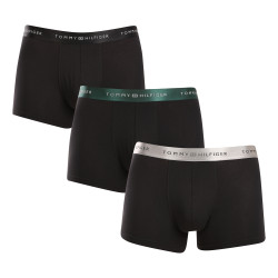 3PACK Boxers homme Tommy Hilfiger noir (UM0UM03411 0SJ)