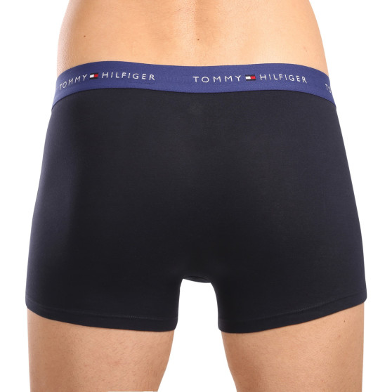 3PACK Boxers homme Tommy Hilfiger bleu foncé (UM0UM02763 0WN)