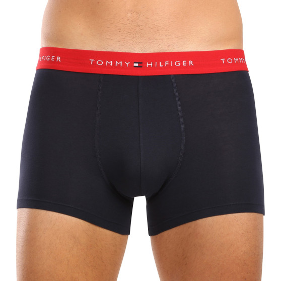 3PACK Boxers homme Tommy Hilfiger bleu foncé (UM0UM02763 0WN)